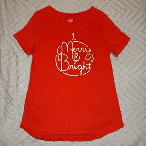 Old Navy Christmas Basic Tee | S